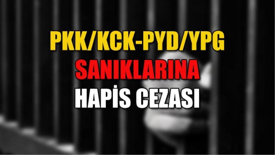 PKK/KCK-PYD/YPG SANIKLARINA HAPİS CEZASI