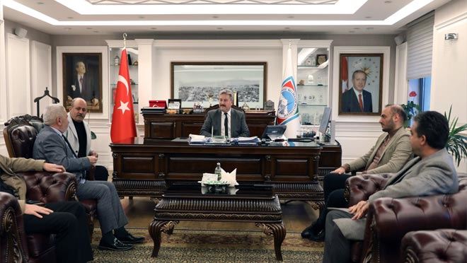 Başkan Palancıoğlu Nakliyecileri ağırladı