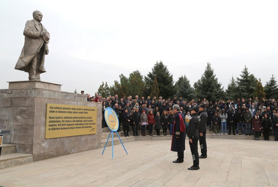 ERÜ’de 10 Kasım Atatürk