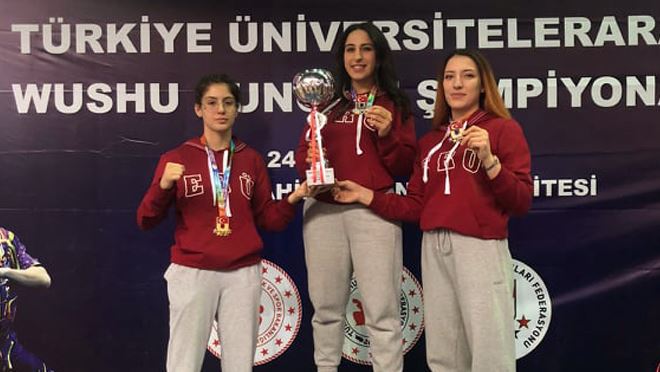 Zehra Yılmaz’dan Wushu Türkiye Derecesi