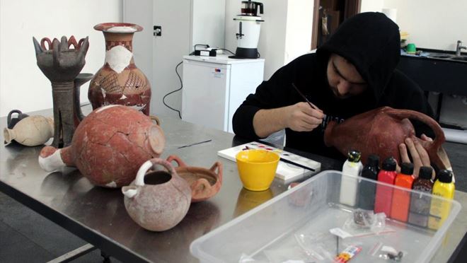 Depolardaki Kültepe eserleri müzelere hazırlanıyor