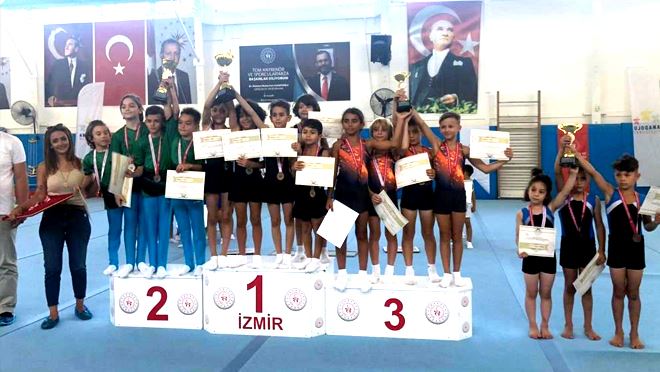 Analig Cimnastik Takımımız Türkiye Şampiyonu