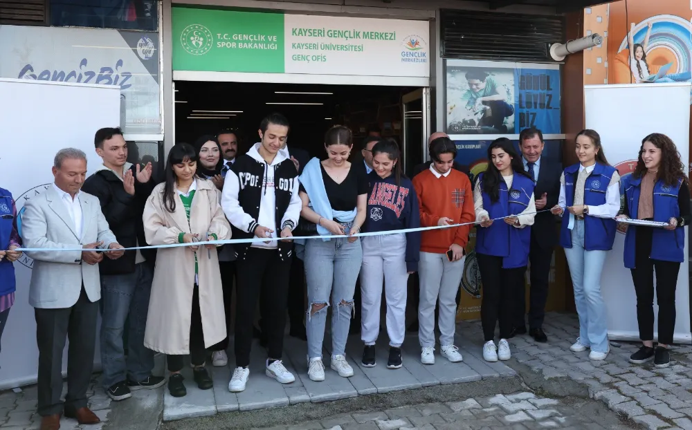 Kayseri Üniversitesi Genç Ofisin açılışı gerçekleştirildi