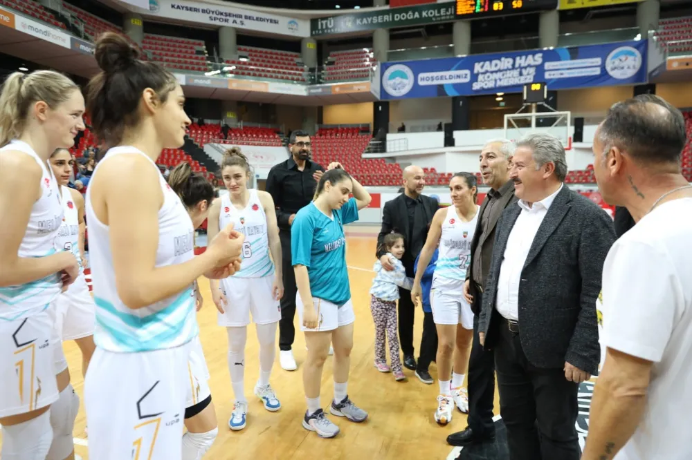 Melikgazi Kayseri Basketbol, Slovak ekibini eli boş gönderdi