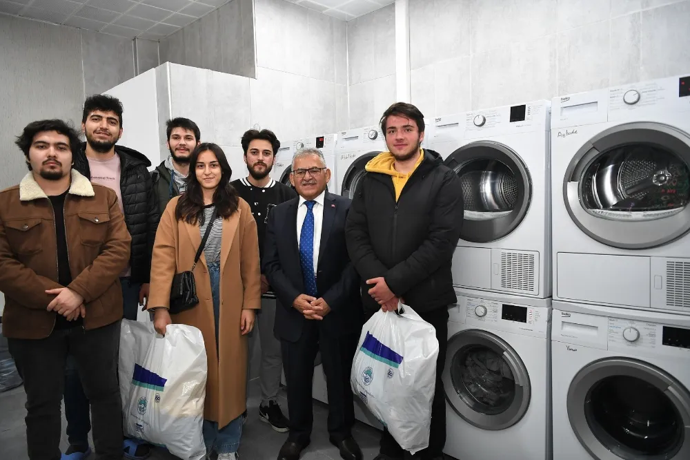 Büyükşehir, 6 bin 650 öğrencinin çamaşırlarını ücretsiz yıkadı