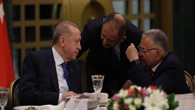 Büyükkılıç Cumhurbaşkanı Erdoğan ile görüştü