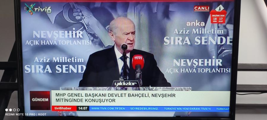 MHP Lideri Bahçeli’nin Nevşehir Mitinginde Coşkulu Kalabalık!