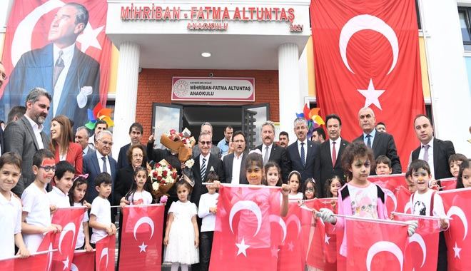  Mihriban- Fatma Altuntaş anaokulu eğitime açıldı