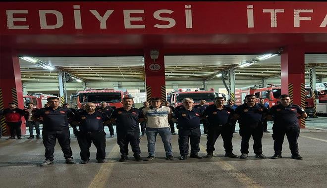   Antalya’daki yangın söndürme çalışmalarına destek