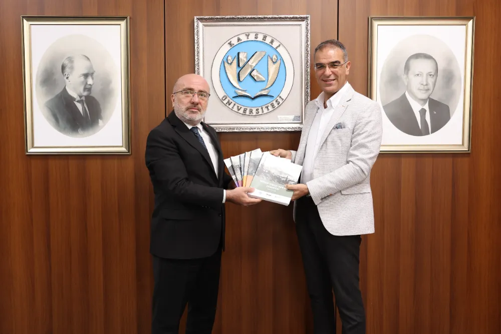 Erciyes A.Ş. Yönetim Kurulu Başkanı Elcuman’dan Rektör Karamustafa’ya ziyaret