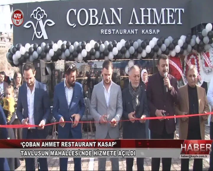 ‘Çoban Ahmet Restaurant Kasap’ Tavlusun Mahallesi’nde Hizmete Açıldı