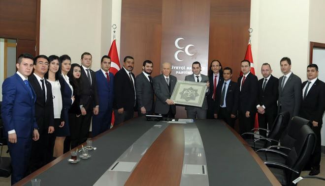 GÜLSOY´DAN BAHÇELİ´YE ZİYARET