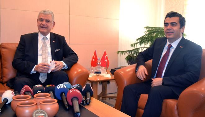 AB BAKANI VOLKAN BOZKIR KAYSERİ´DE