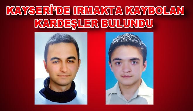 KAYSERİ´DE IRMAKTA KAYBOLAN