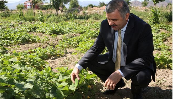 Organik Bahçe´nin Temeli Atılıyor