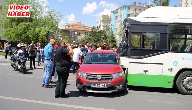 Freni Patlayan Halk Otobüs Dehşet Saçtı 