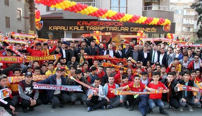 KAYSERİSPOR KAPALI KALE DERNEK MERKEZİ AÇILDI