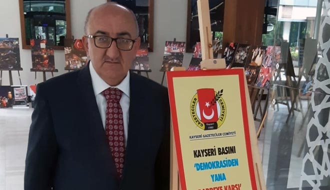 KAYSERİ BASINI DEMOKRASİ´DEN YANA DARBEYE KARŞI SERGİSİ