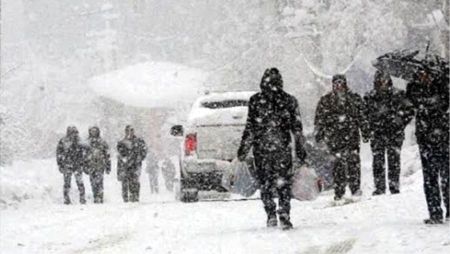 METEOROLOJİDEN 3 İL İÇİN KUVVETLİ KAR YAĞIŞI UYARISI