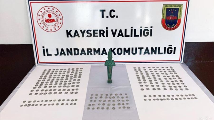 TARİHİ ESERLERİ SATMAK İÇİN KAYSERİ