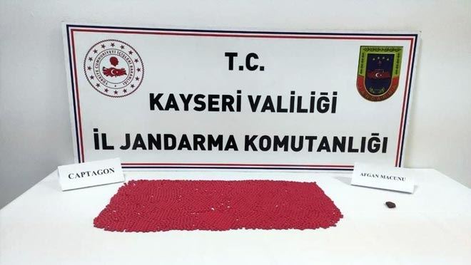 3 BİN ADET UYUŞTURUCU HAP ELE GEÇİRİLDİ