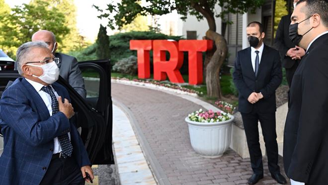 TRT’YE HAYIRLI OLSUN ZİYARETİ