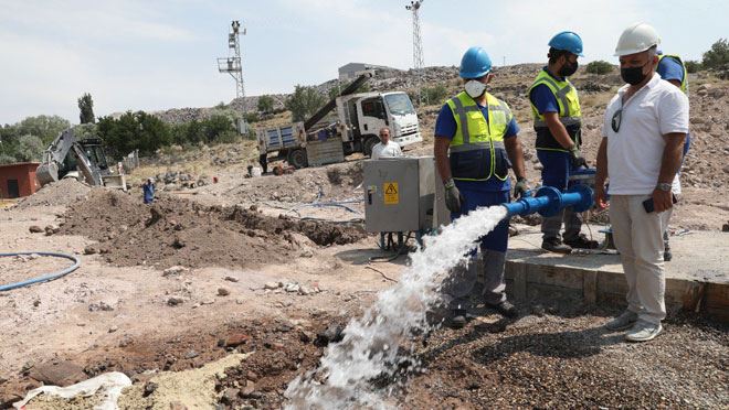 KASKİ’DEN  MOLU’YA YENİ SONDAJ KUYUSU