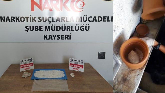 SAKSIDAN UYUŞTURUCU ÇIKTI