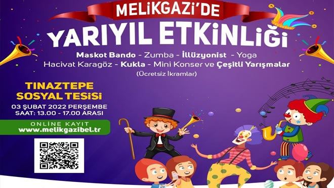 Melikgazi’den çocuklara özel etkinlikler