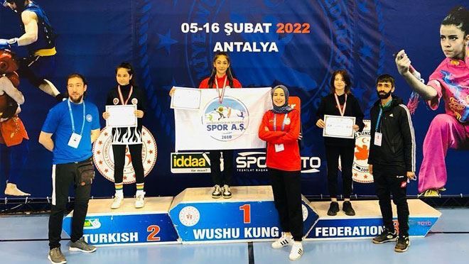 Wushu Türkiye Şampiyonası sona erdi