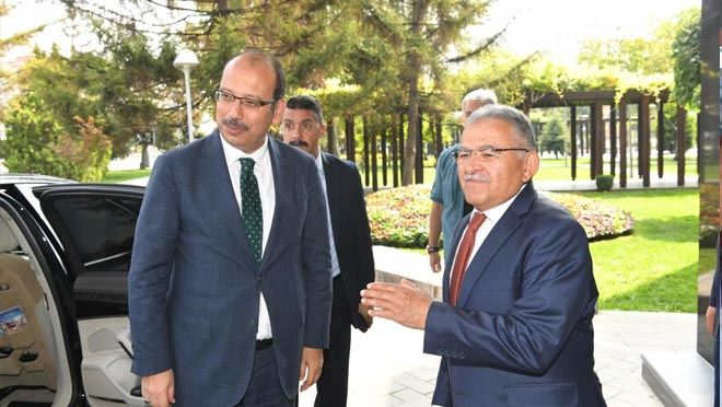 Başkan Büyükkılıç, Sayıştay Başkanı Yener’i ağırladı