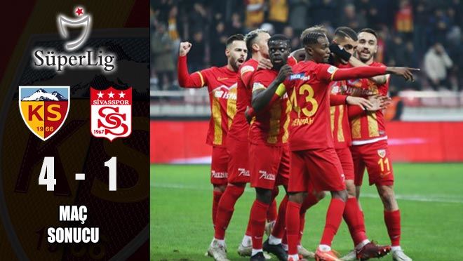Kayserispor’un dönüşü muhtaşem oldu