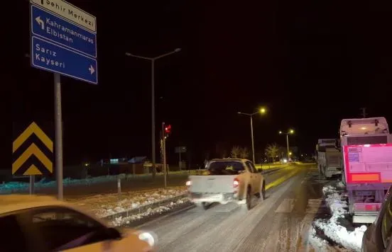 Göksun-Kayseri kara yolu ulaşıma açıldı