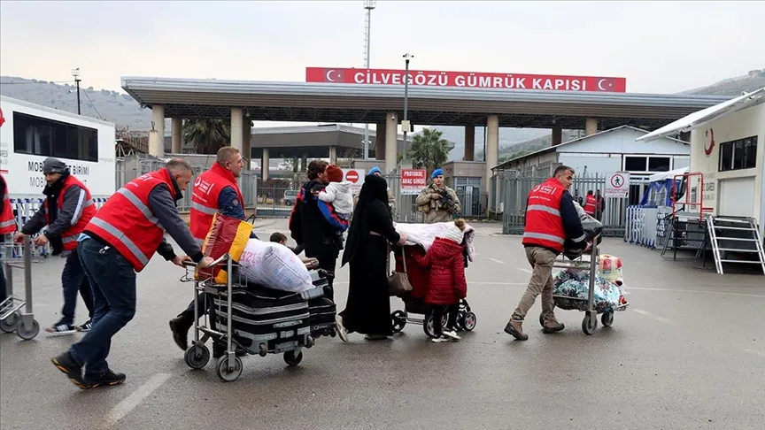 Suriyelilerin dönüşü devam ediyor