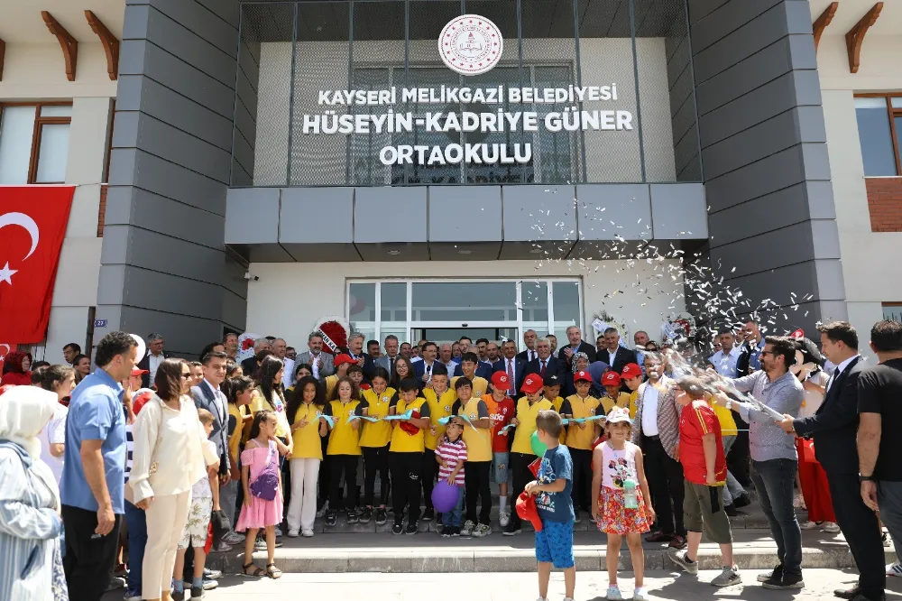 Hüseyin - Kadriye Güner Ortaokulu açıldı