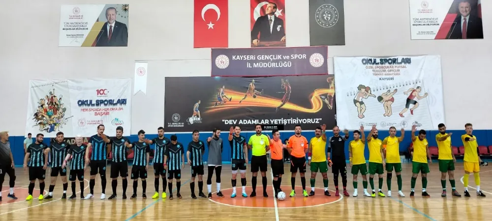 B2-B3 Futsal 1. Lig 2. Etap maçları Kayseri’de oynanıyor