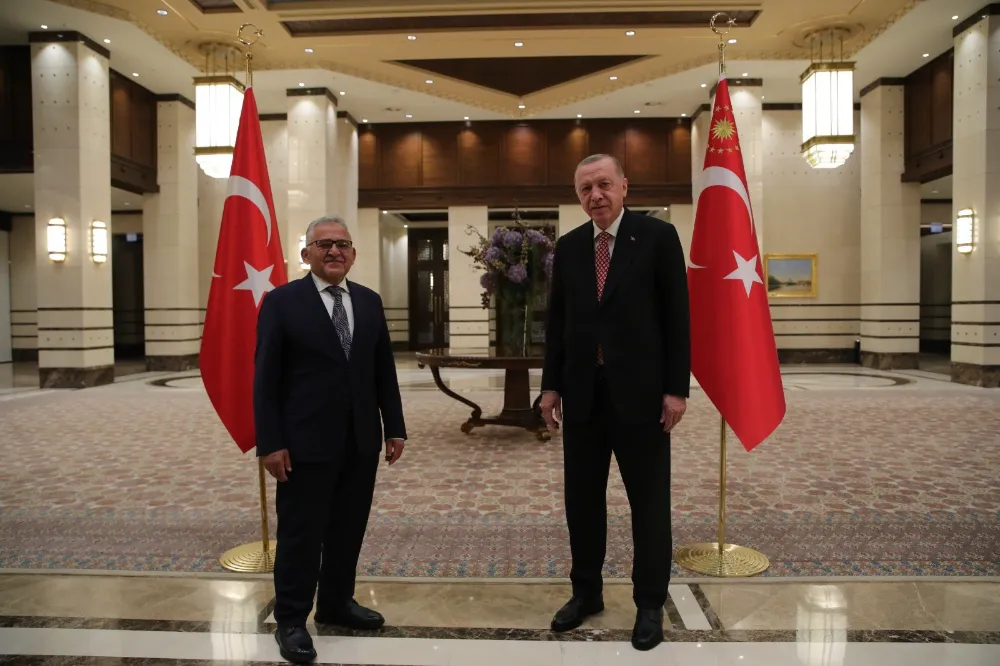 Başkan Büyükkılıç, Cumhurbaşkanı Erdoğan’ın toplantısında 