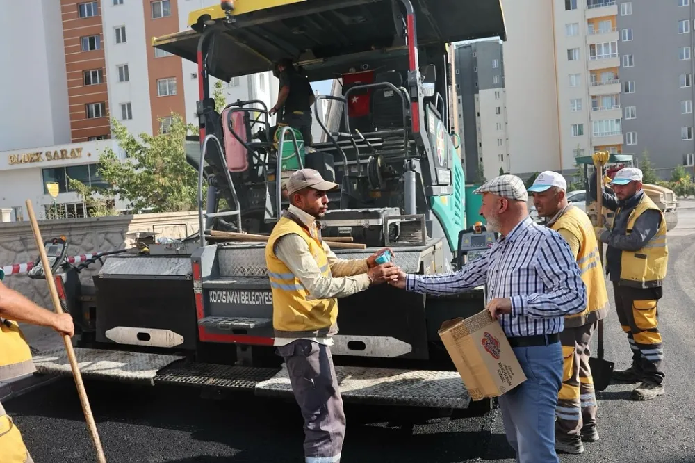 Çolakbayrakdar yol çalışmalarını yerinde inceledi