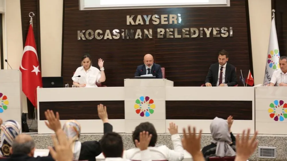  Kocasinan Meclisi’nde  gündem maddeleri görüşüldü, şehit isimleri yaşatılacak