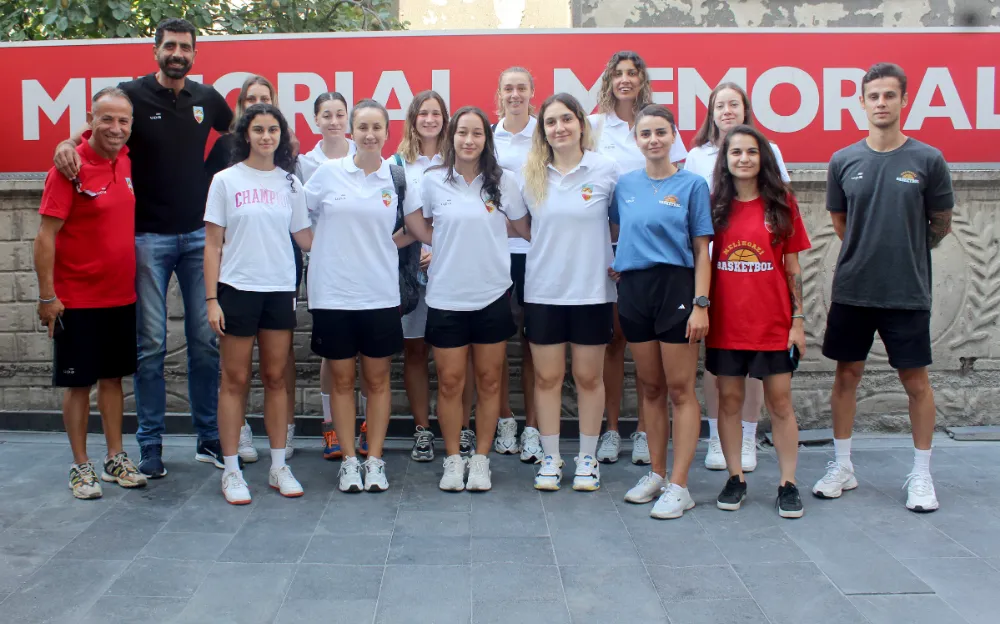 Basketbolcular sağlık kontrolünde: Melikgazi Kayseri hazır!