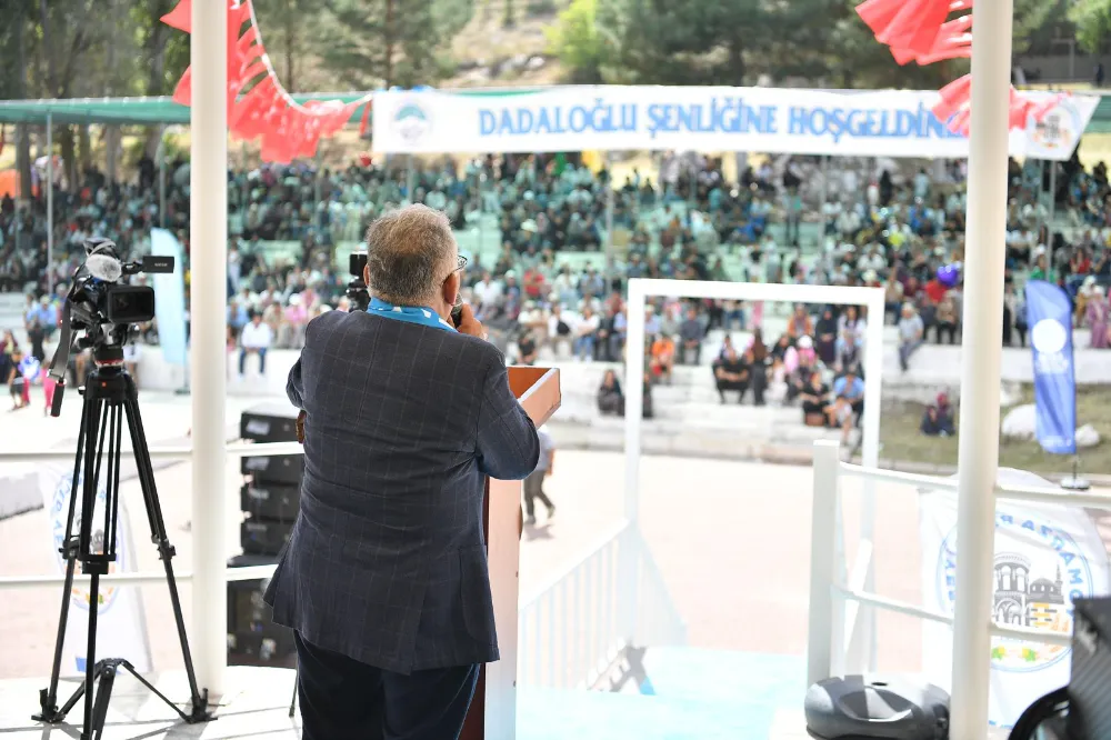 Akar ve Büyükkılıç, milletvekilleri ile Dadaloğlu Şenlikleri