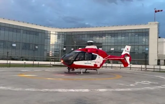 Ambulans helikopter İç Anadolu