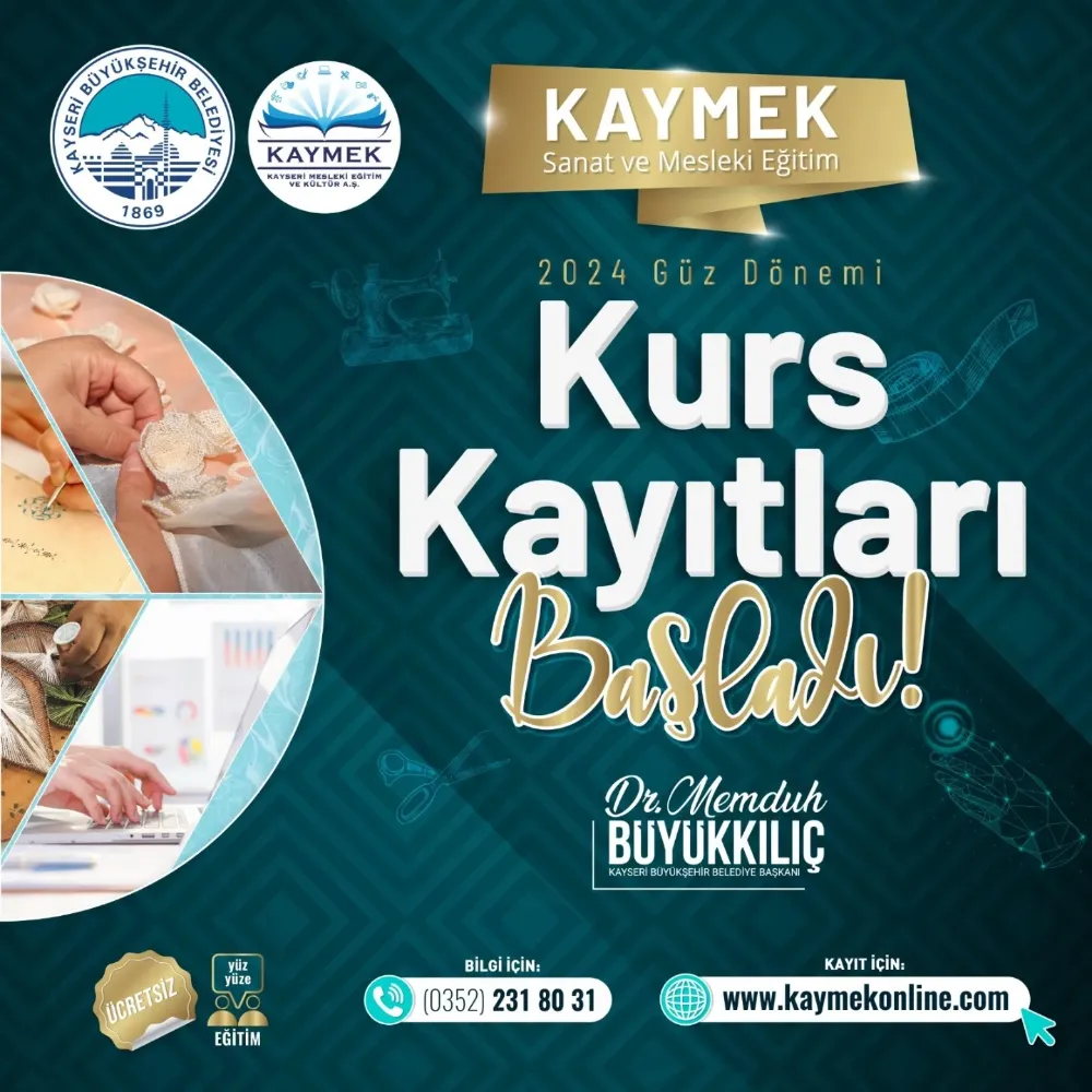 KAYMEK kurs başvuruları başladı