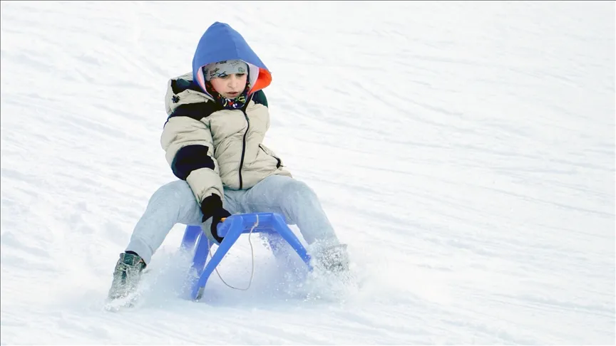 Erciyes Kayak Merkezinde kar kalınlığı 60 santim ölçüldü!