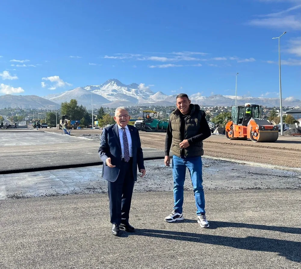 Büyükkılıç, sona gelinen dev ulaşım yatırımını inceledi