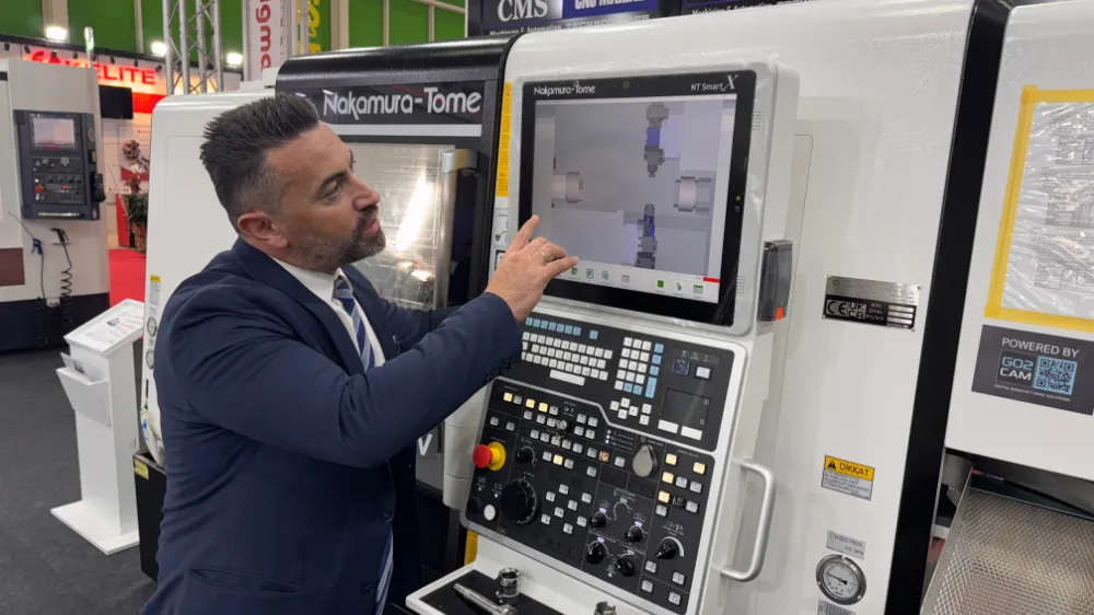 Takım tezgahlarında 