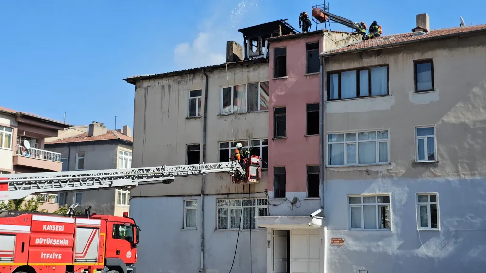 Sobayı yakmak isterken evi yaktı!