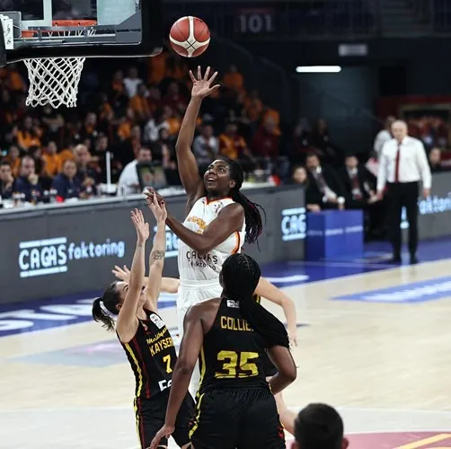 Melikgazi Kayseri Basketbol deplasmanda kaybetti