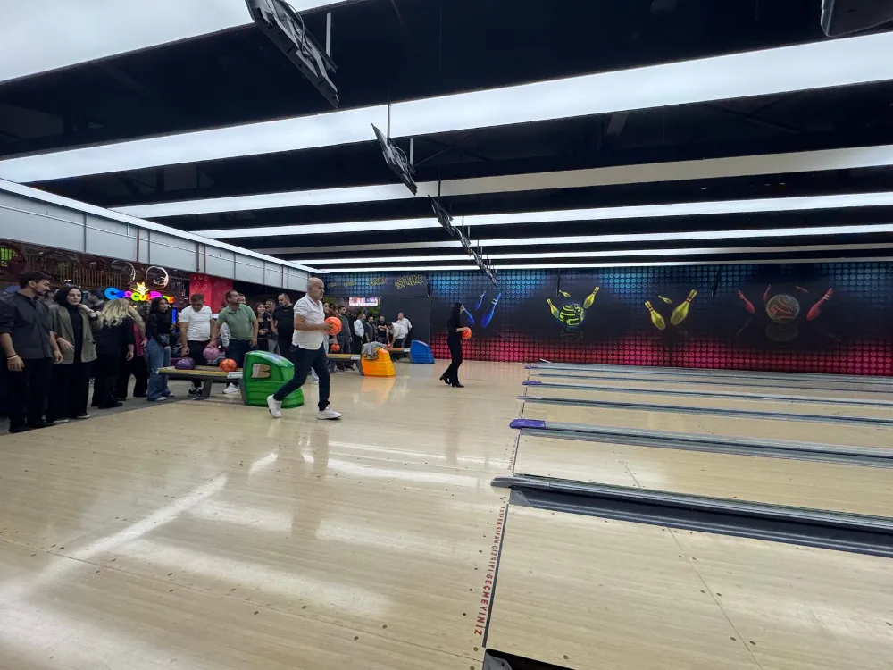 Kayseri Gazeteciler Cemiyeti bowling turnuvası düzenledi