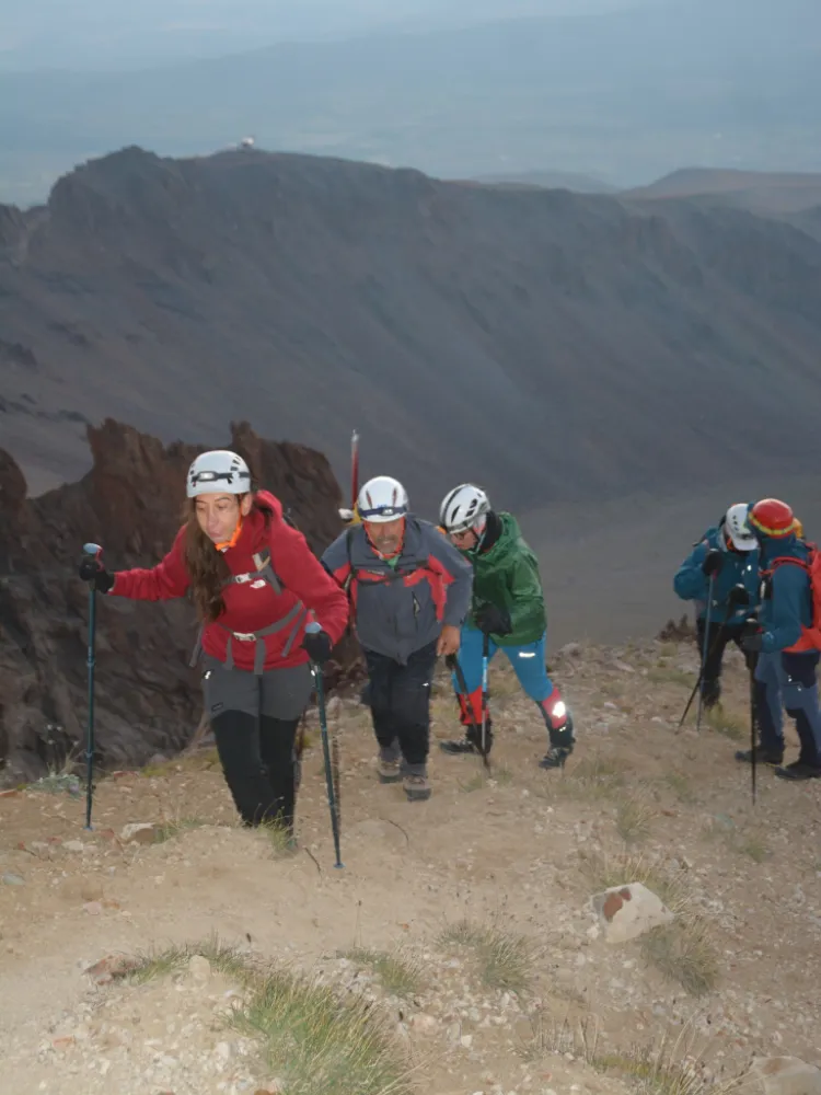 29 Ekim Erciyes Dağı Cumhuriyet Tırmanışı’na 84 dağcı katılacak